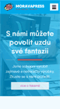 Mobile Screenshot of moravapress.cz